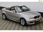 BMW 1-serie Cabrio 128i Automaat 234PK M-pakket Airco Leder!, Auto's, Achterwielaandrijving, Gebruikt, Beige, 1520 kg