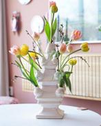 Tulpenvazen Heinen Delfts Blauw Aanbieding !!, Overige kleuren, Aardewerk of Porselein, Nieuw, Ophalen of Verzenden
