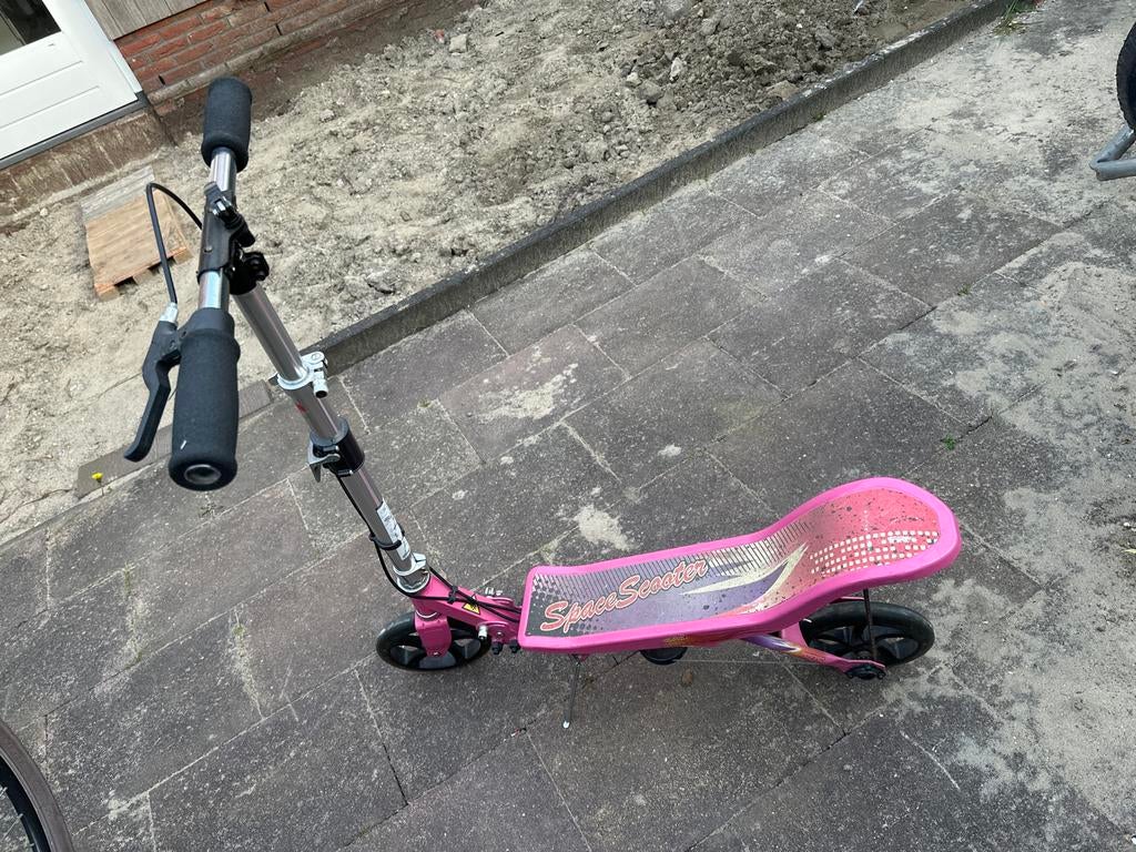 Roze Space Scooter, Ophalen, Gebruikt, Gewone step