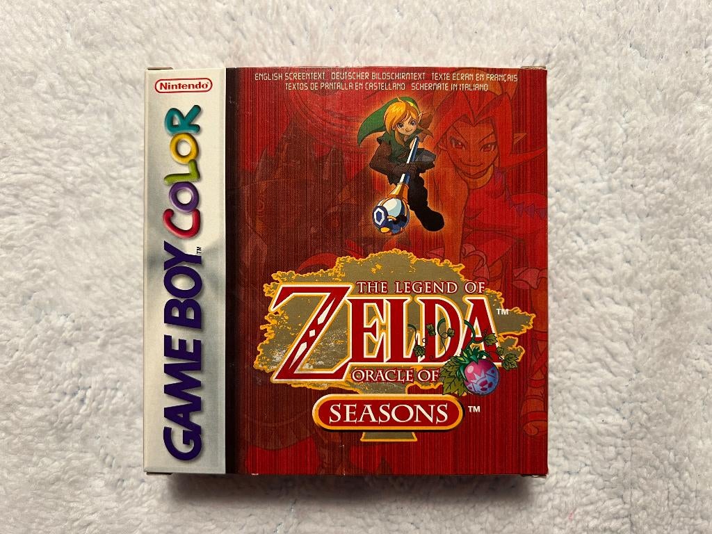 The Legend of Zelda: Oracle of Seasons, Spelcomputers en Games, Games | Nintendo Game Boy, Avontuur en Actie, 1 speler, Ophalen of Verzenden