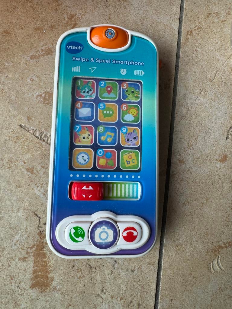VTech Swipe & Speel Smartphone - Interactief Speelgoed, Ophalen of Verzenden, Gebruikt, 6 maanden tot 2 jaar