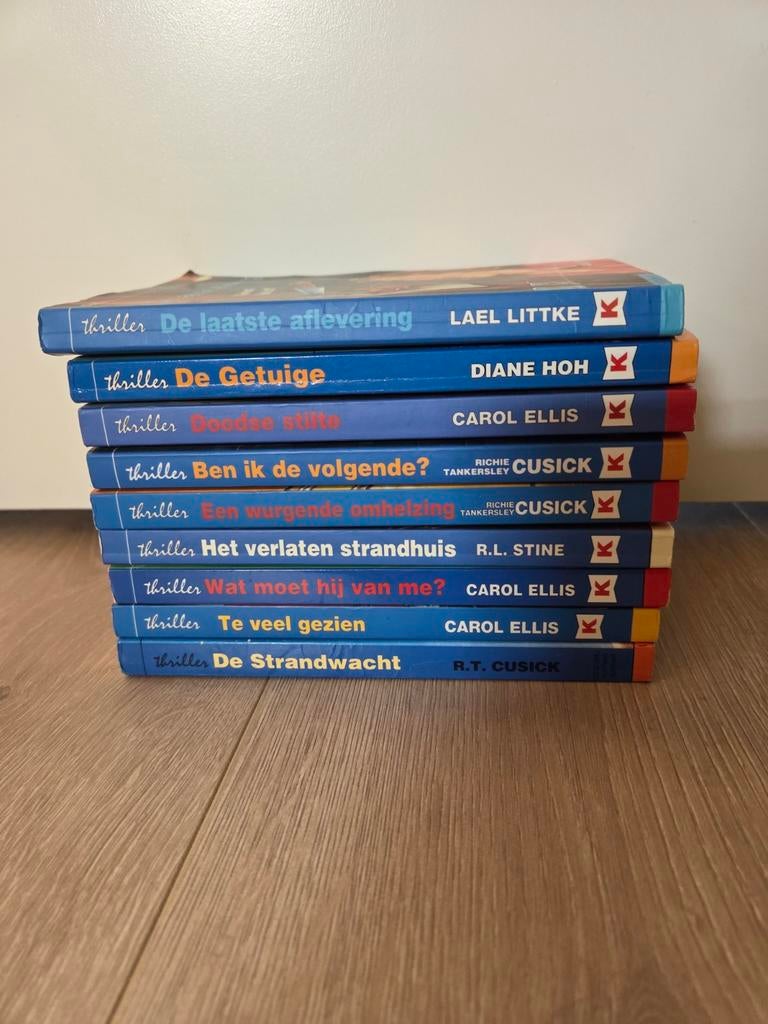 Spannende thrillerboeken, Ophalen of Verzenden