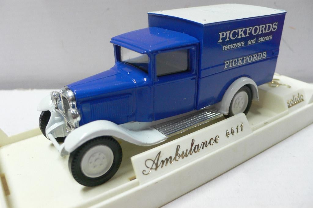 citroen c4 -pickfords verhuizingen - solido  1/43, Verzenden, Nieuw, Auto, Solido