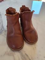 Bruine leren laatsjes 24 Next, Ophalen of Verzenden, Zo goed als nieuw, Meisje, Laarzen