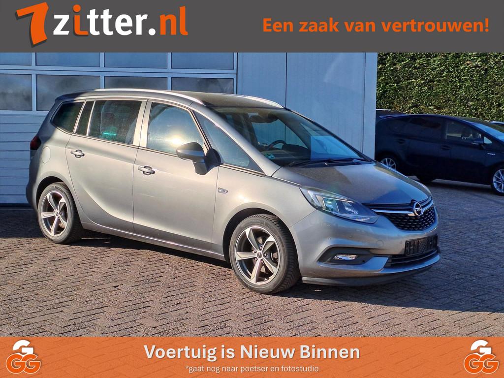 Opel Zafira 1.4 Turbo Business+ 7-Persoons, Trekhaak, Naviga, Bluetooth, Stof, Gebruikt, 4 cilinders