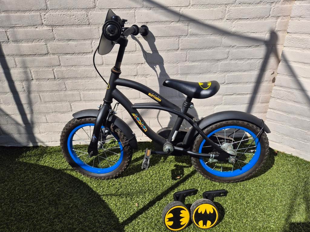 14 inch batman fiets zeer netjes, Ophalen, Zo goed als nieuw, Minder dan 16 inch