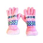 vintage 90's roze noorse 3M handschoenen met teddy voering, Maat 38/40 (M), 3M, Ophalen of Verzenden, Zo goed als nieuw