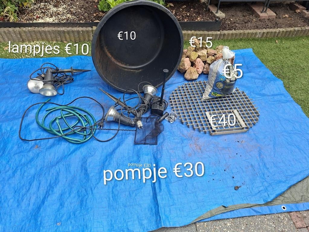 Water  partij, Tuin en Terras, Vijvers, Ophalen