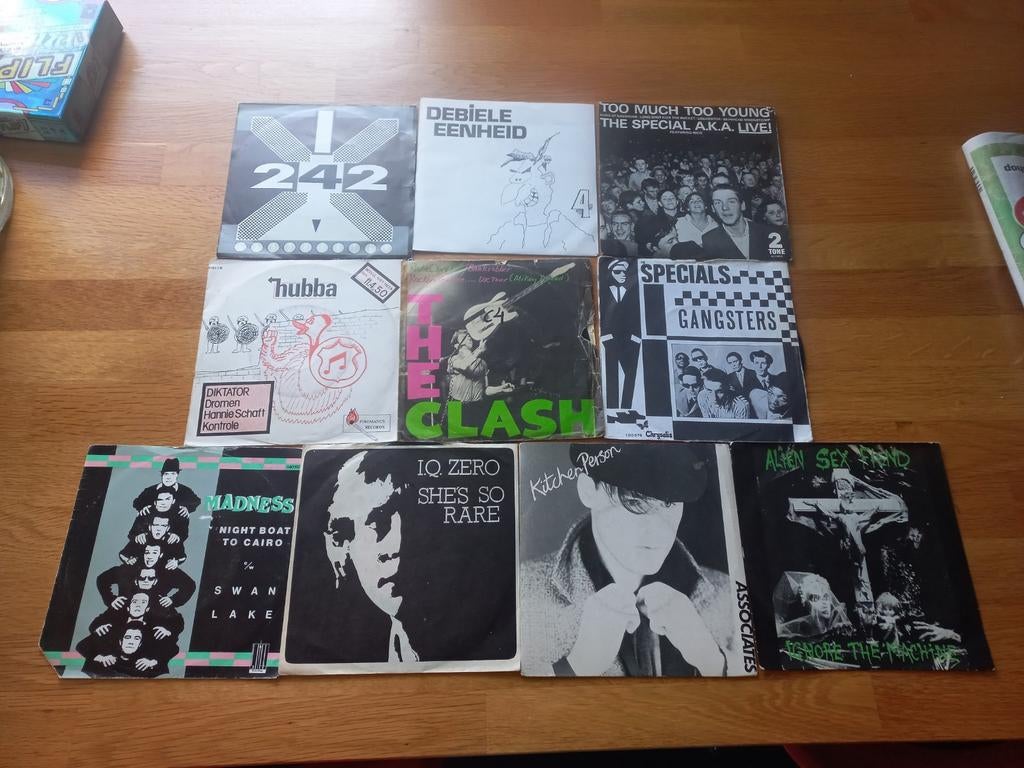 10 singles punk ska, Ophalen of Verzenden, Gebruikt