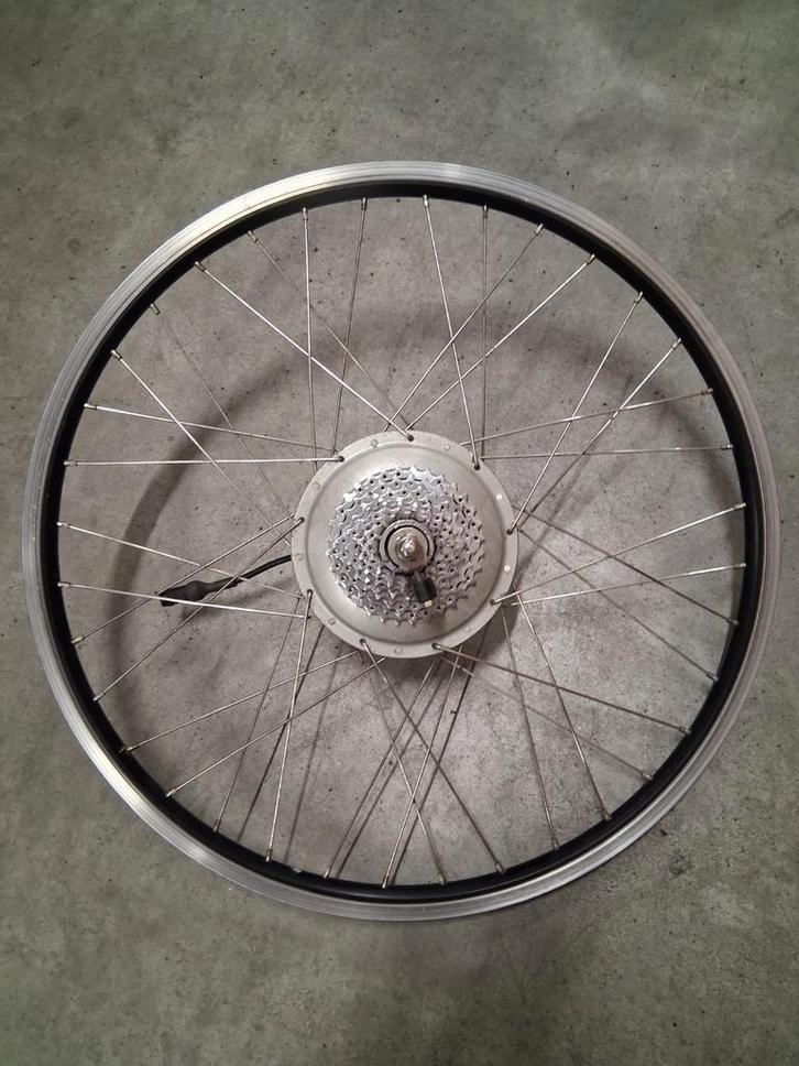 Achterwiel met motor Sparta Ion/Batavus/Koga, Fietsen en Brommers, Fietsonderdelen, Gebruikt, Algemeen, Wiel, Ophalen of Verzenden