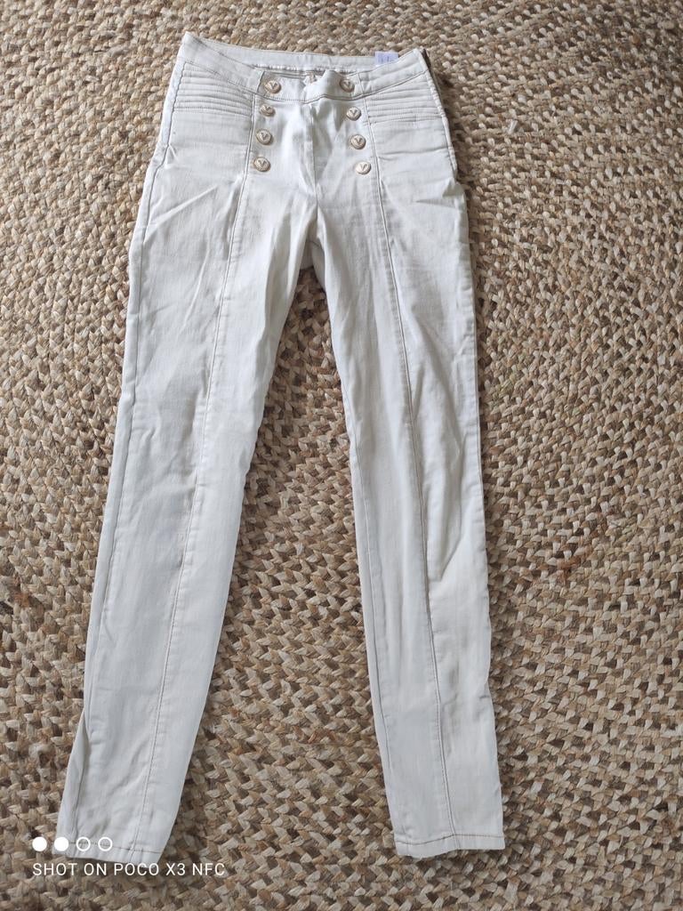 Mooie Josh V broek beige katoen maat M, Maat 38/40 (M), Beige, Ophalen of Verzenden, Zo goed als nieuw