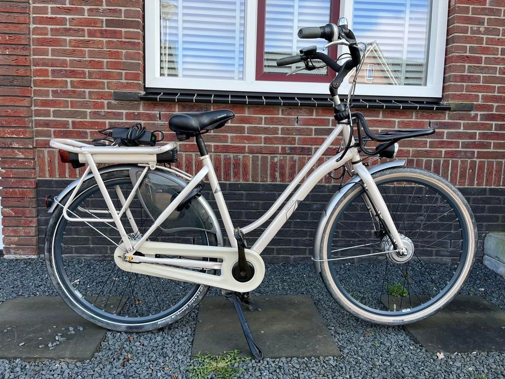 Elektrische fiets Cortina roots, Fietsen en Brommers, Elektrische fietsen, Zo goed als nieuw, 51 tot 55 cm, 50 km per accu of meer