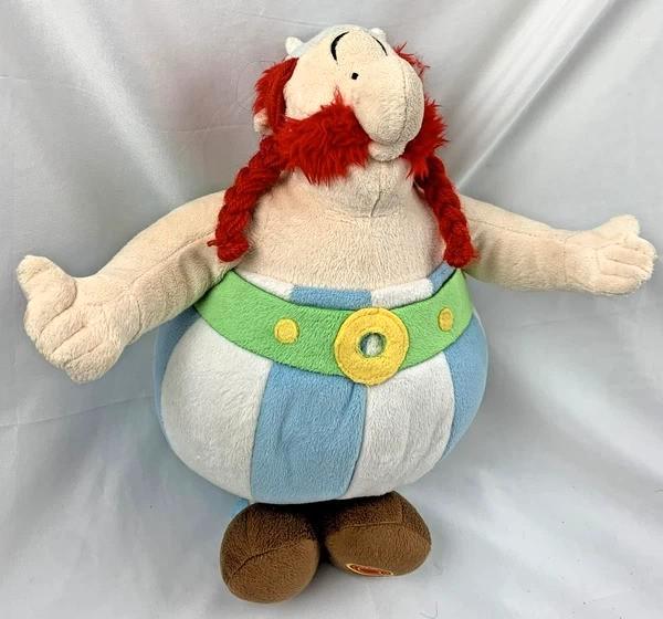 Obelix Knuffel Pluche Pop Asterix Parc Freizeitpark 40 cm, Kinderen en Baby's, Speelgoed | Knuffels en Pluche, Zo goed als nieuw