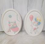 Vintage JD wanddecoratie met beertjes, Kinderen en Baby's, Ophalen of Verzenden, Zo goed als nieuw, Wanddecoratie