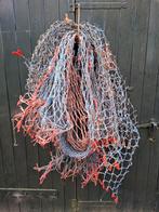 Oud vintage visnet blauw, Tuin en Terras, Tuinwanddecoratie, Ophalen of Verzenden, N, T, V