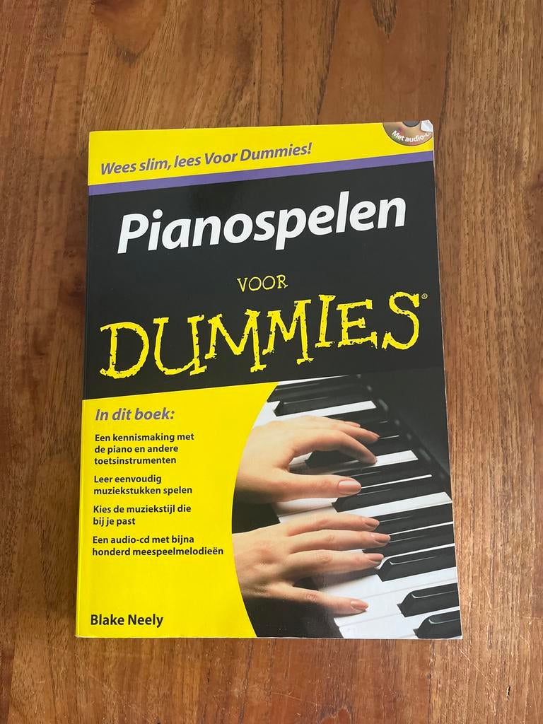 Pianospelen voor Dummies met audio-cd, Ophalen of Verzenden, Alpha, Gelezen, Overige niveaus
