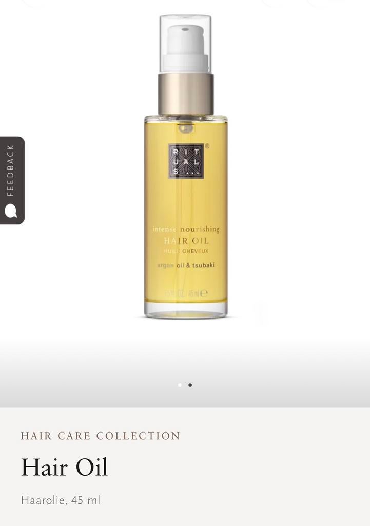 Rituals hair oil 45 ml Nieuw!, Ophalen of Verzenden, Nieuw