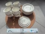 8 kopjes met schotel Villeroy & Boch Manoir, Ophalen, Porselein, Overige stijlen, Kop(pen) en/of Schotel(s)