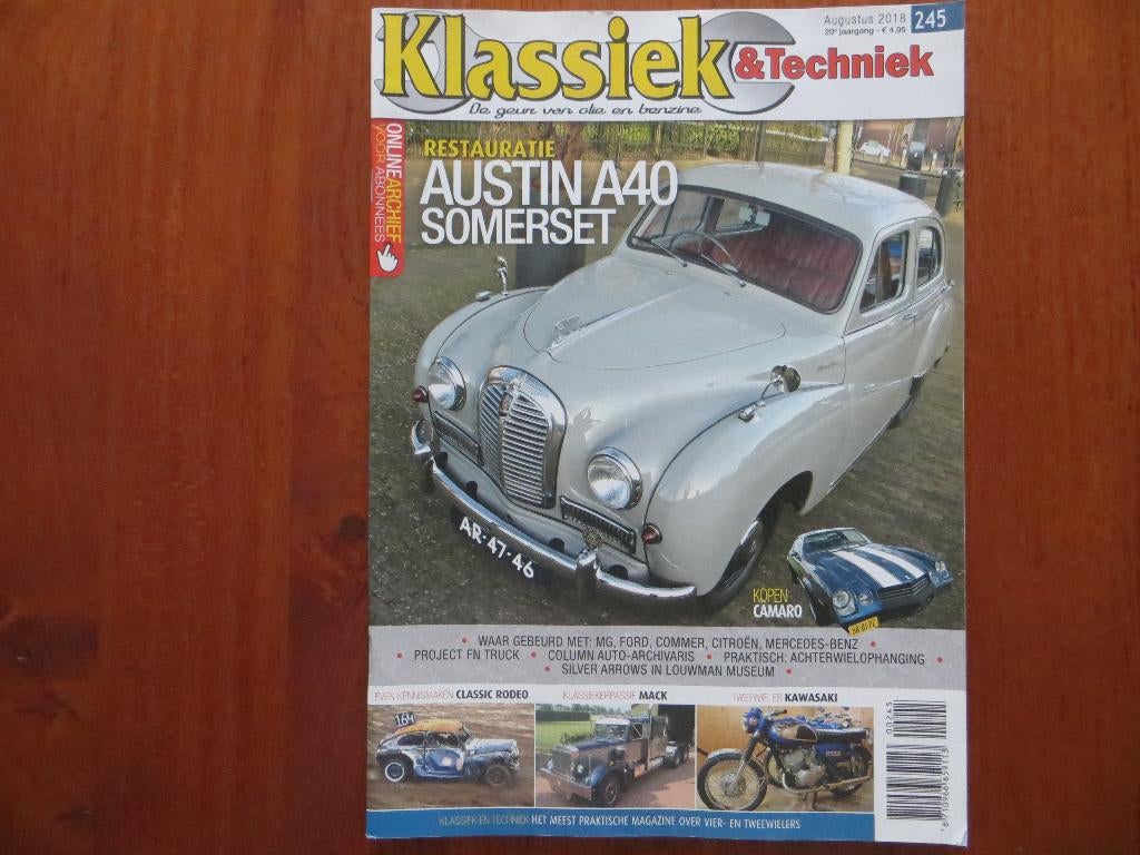 Klassiek & Techniek 245 Austin A40 Somerset, Camaro (1979), Ophalen of Verzenden, Nieuw, Chevrolet