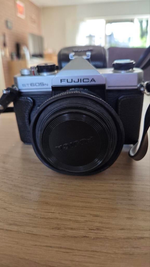 Oude Fujica ST605N fotocamera, Audio, Tv en Foto, Fotocamera's Analoog, Ophalen, Gebruikt, Compact, Overige Merken