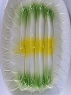 Elchinger Majolica barbotine asperge serveerschaal, Ophalen of Verzenden