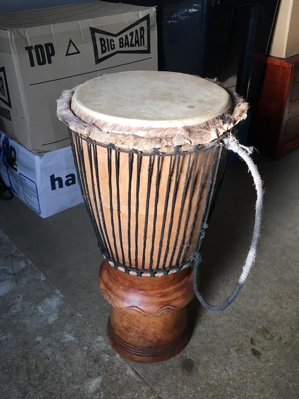 Djembé 2 stuks, Muziek en Instrumenten, Percussie, Ophalen, Gebruikt, Trommel