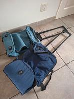 2 tassen met wieltjes en 1 weekend tas., Ophalen, Campingstoel