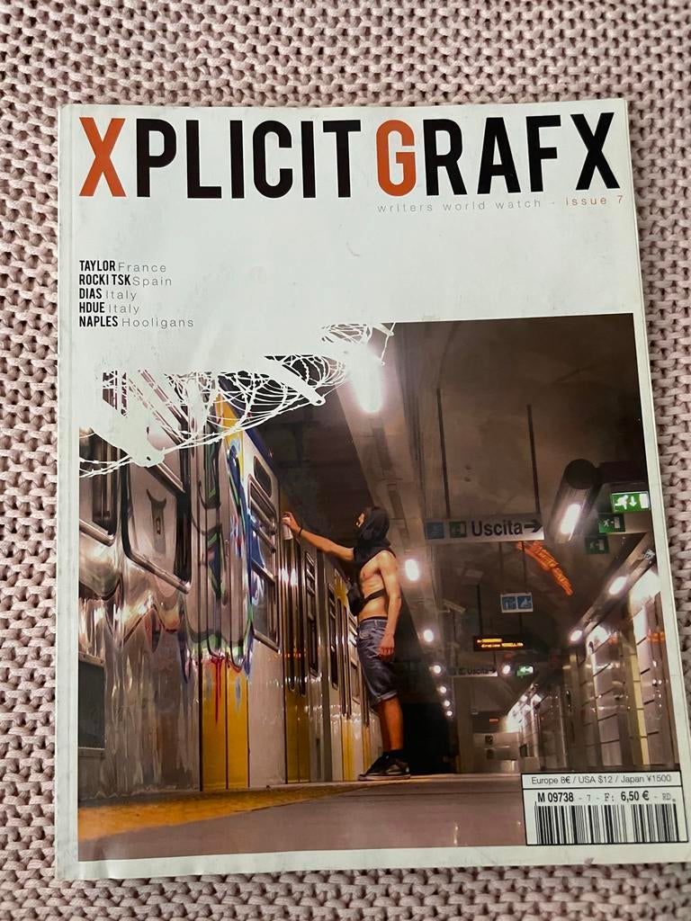 Xplicit Grafx - Graffiti Magazine - Issue 7, Boeken, Ophalen of Verzenden, Gelezen, Overige typen