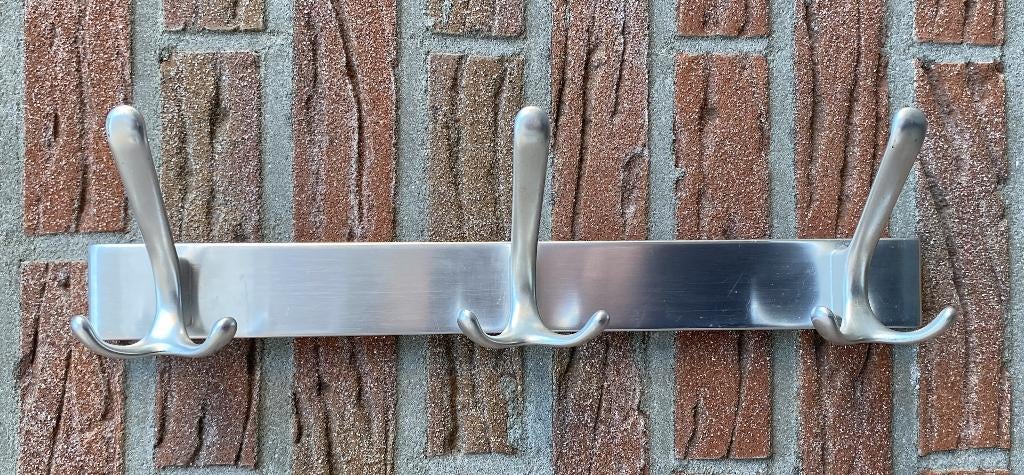 Leuke Retro Kapstok - vintage brocante industrieel design, Wandkapstok, Gebruikt, Ophalen of Verzenden, Minder dan 100 cm