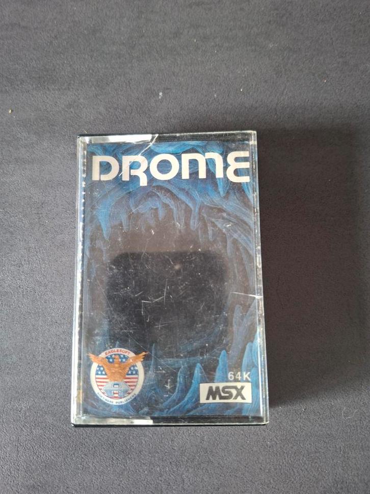 Drome 64K MSX Game Cassette - Retro Gaming, Computers en Software, Vintage Computers, Ophalen of Verzenden