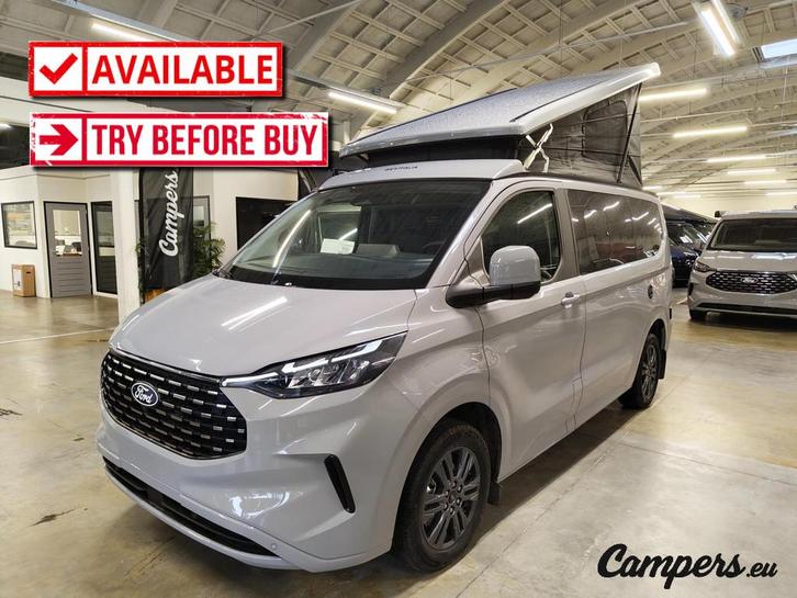 Ford Nugget L1 Titanium 150PK Westfalia, Caravans en Kamperen, Campers, Bedrijf, tot en met 4, Buscamper of Camperbus, Ford, Diesel