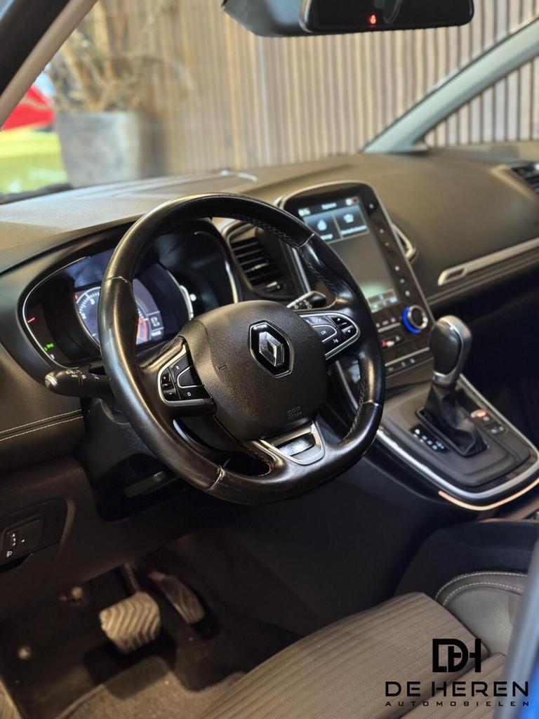 Renault Scenic 1.3 TCe Bose 12 MND Garantie massage stoel, Euro 6, 4 cilinders, Blauw, Bedrijf