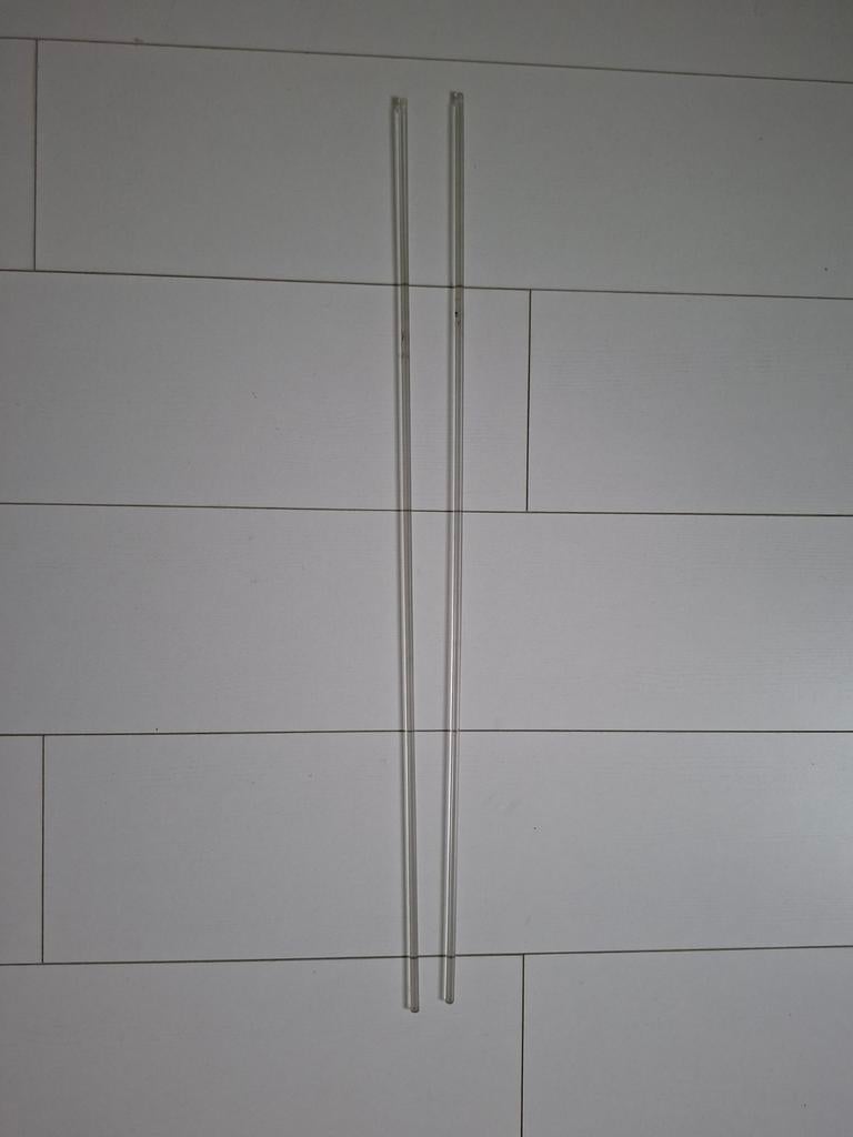 Trekstang transparant gordijn, Ophalen, Minder dan 100 cm