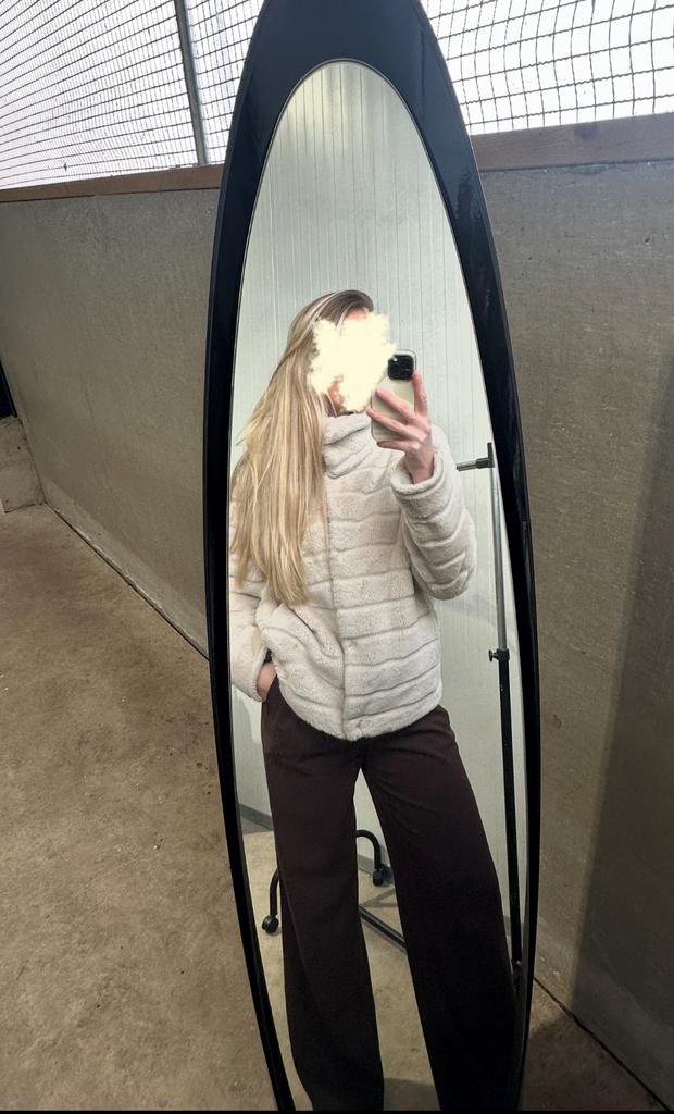 Mooie beige jas maat 38, Ophalen of Verzenden, Zo goed als nieuw, Maat 38/40 (M), Beige