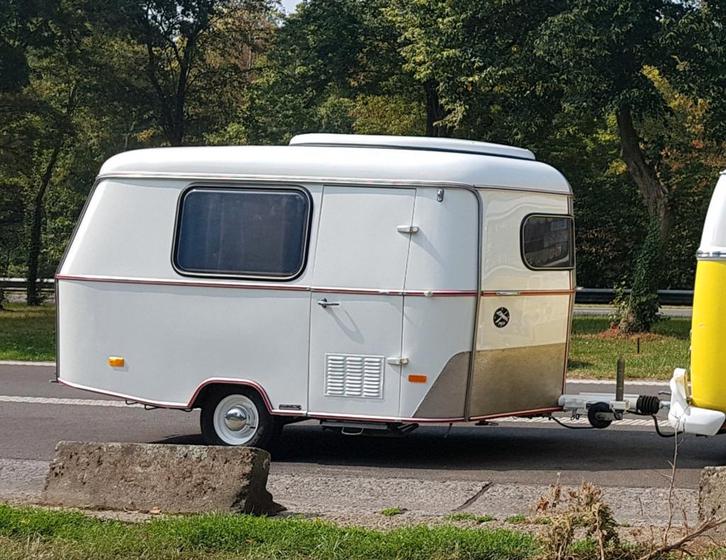 Unieke Caravan Eriba Puck uit 1968 - Compact en Charmant!, Caravans en Kamperen, Caravans, Particulier, tot en met 2, tot 500 kg