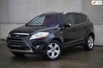 Ford Kuga 2.5 20V Titanium 200pk, Leder, Xenon, Panoramadak, Auto's, Ford, Gebruikt, Zwart, Bedrijf, Handgeschakeld
