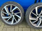 Sportvelgen DS3 17 inch met goede zomerbanden, Ophalen, Gebruikt, Banden en Velgen, 17 inch