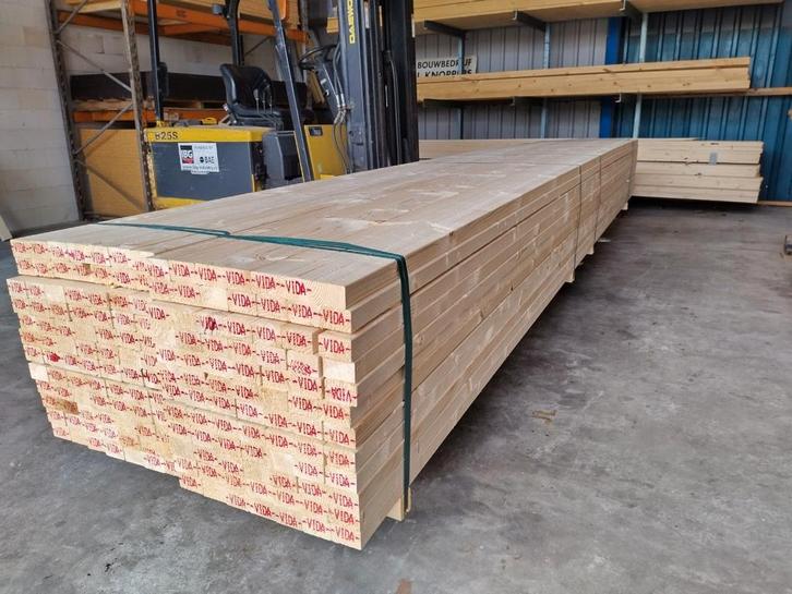 Vuren balken te koop 50x75 50x100 lengtes 5400, Doe-het-zelf en Verbouw, Hout en Planken, Nieuw, Balk, Vuren, 300 cm of meer, 50 mm of meer