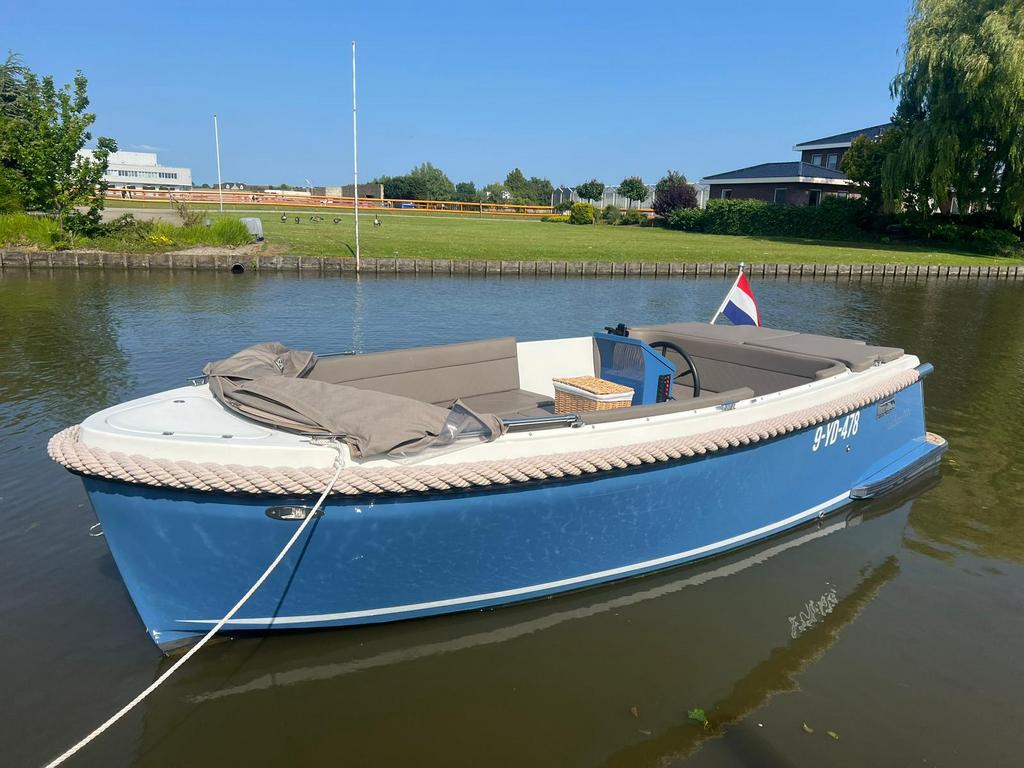 Maxima 600 sloep met 50pk Honda, Ophalen, 6 meter of meer, Zo goed als nieuw, 30 tot 50 pk