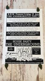 1993 The Underground Party dronten gabber id&t Thunderdome, Ophalen of Verzenden, Gebruikt, A1 t/m A3
