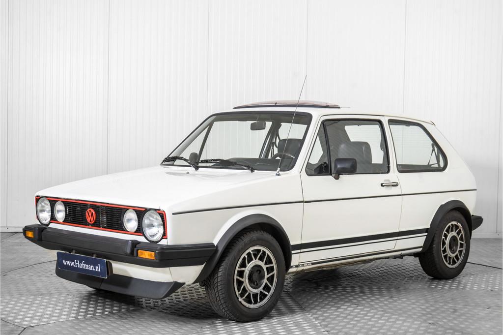Volkswagen Golf 1 1.8 GTi (bj 1983), Auto's, Voorwielaandrijving, Gebruikt, 4 cilinders, Wit