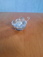Swarovski druiventros op spiegelvoet, Verzamelen, Swarovski, Ophalen of Verzenden, Zo goed als nieuw, Huisaccessoire