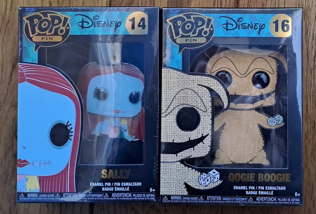 Funko pop pin's disney the nightmare before chrismas nieuw!, Ophalen of Verzenden, Nieuw