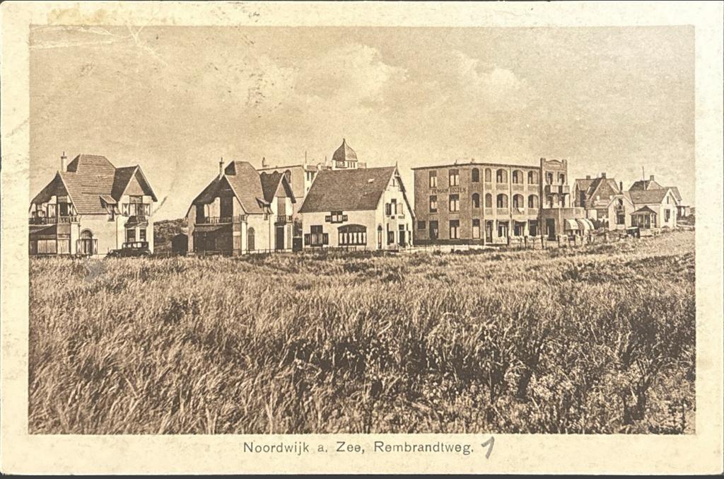 Noordwijk aan Zee, Rembrandtweg, Ophalen of Verzenden, 1920 tot 1940, Gelopen, Zuid-Holland
