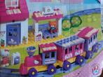 Grote krat Duplo met Hello Kitty, Disney Prinsessen en meer, Ophalen of Verzenden, Gebruikt, Losse stenen, Duplo