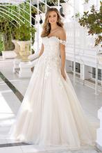 Trouwjurk off shoulder maat 34, Ophalen of Verzenden, Zo goed als nieuw, Wit, Trouwjurk