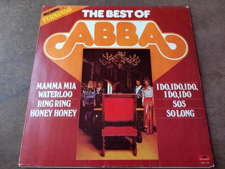ABBA - The Best Of ABBA LP, Cd's en Dvd's, Vinyl | Pop, Gebruikt, 1960 tot 1980, 12 inch, Ophalen of Verzenden