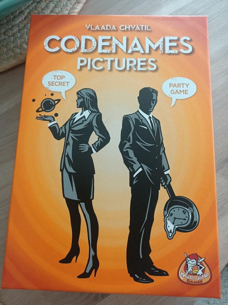 Codenames Pictures bordspel, Hobby en Vrije tijd, Ophalen of Verzenden, Zo goed als nieuw
