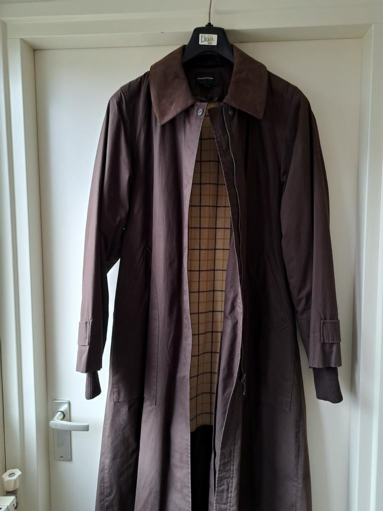 Greenstone damesjas mt 40 donkerbruin valt vrij groot., Kleding | Dames, Merk Greenstone, Ophalen of Verzenden, Zo goed als nieuw
