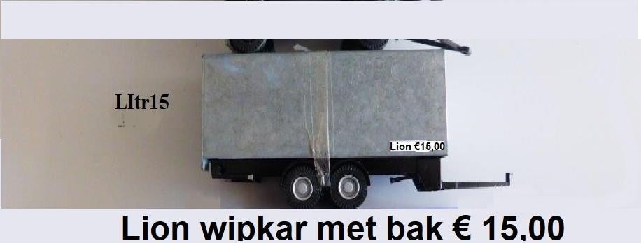 lion wipkar, Ophalen of Verzenden, Zo goed als nieuw, Bus of Vrachtwagen, Lion Toys